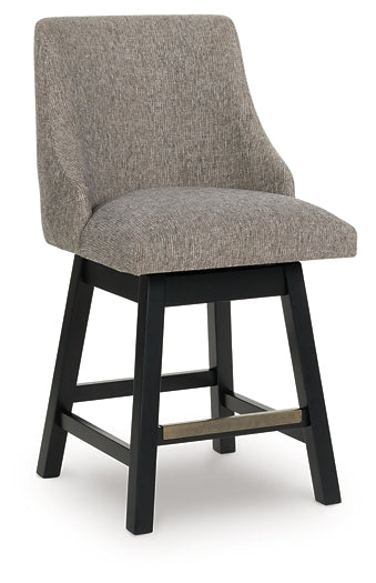 Ashley Express - Neymorton UPH Swivel Barstool (2/CN)