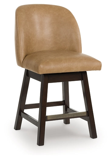 Ashley Express - Neymorton UPH Swivel Barstool (2/CN)