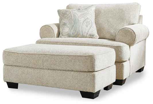 Monaghan Chair and Ottoman