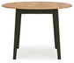 Ashley Express - Gesthaven Round DRM Drop Leaf Table