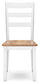 Ashley Express - Gesthaven Dining Table and 2 Chairs