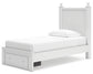 Mollviney  Panel Storage Bed