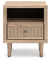 Cielden Queen Panel Headboard with Mirrored Dresser, Chest and Nightstand