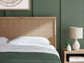 Cielden King Panel Headboard with Mirrored Dresser, Chest and Nightstand