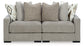 Aslan Court 2-Piece Loveseat Sectional