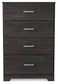 Belachime Queen Panel Bed with Mirrored Dresser and Chest