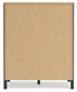 Cadmori Queen Upholstered Bed with Mirrored Dresser, Chest and Nightstand