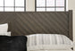 Arkenton King Panel Bed with Mirrored Dresser and 2 Nightstands