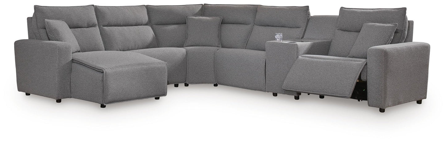 Modmax II 6-Piece Power Reclining Sectional with Chaise and Console