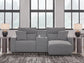 Modmax II 3-Piece Power Reclining Sectional with Chaise and Console