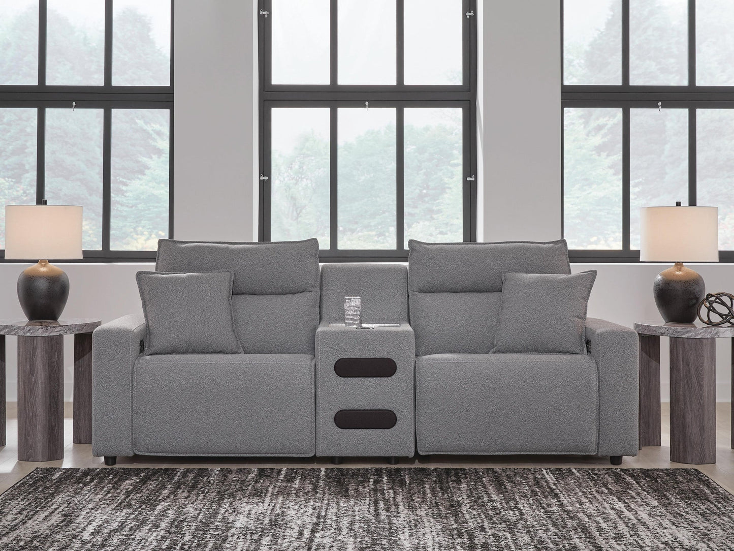 Modmax II 3-Piece Power Reclining Sectional with Audio Console