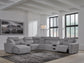 Modmax II 7-Piece Power Reclining Sectional with Chaise and Audio Consoles