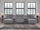 Modmax II 5-Piece Power Reclining Sectional with Chaise and Audio Consoles