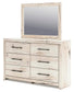 Lawroy Full Panel Storage Bed, Dresser, Mirror, Chest and Nightstand