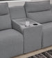 Modmax II 7-Piece Power Reclining Sectional with Chaise and Audio Console