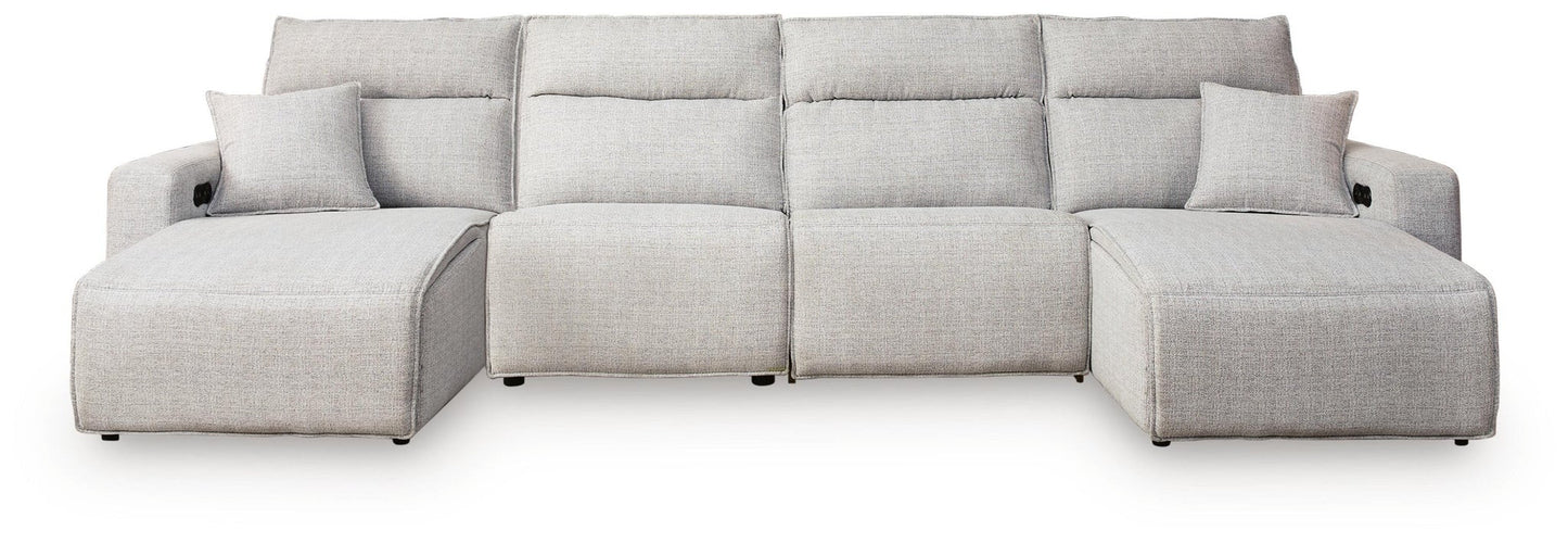 Modmax II 4-Piece Power Reclining Sectional with Chaise