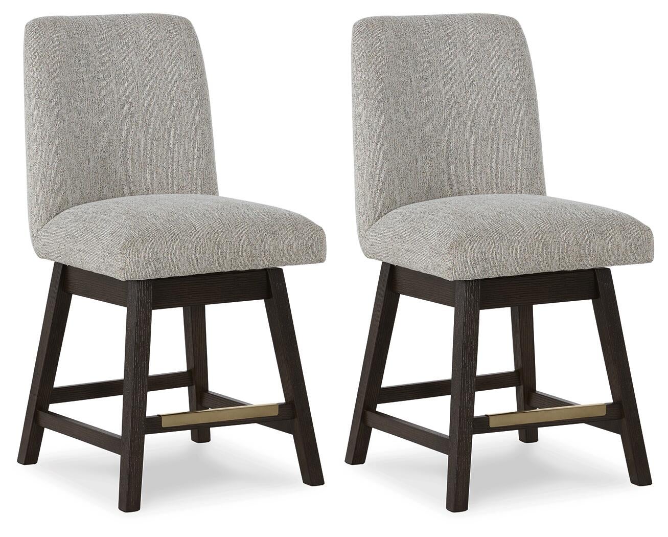 Ashley Express - Burkhaus UPH Swivel Barstool (2/CN)