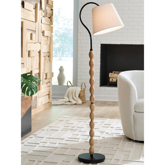 Ashley Express - Corinwell Wood Floor Lamp (1/CN)
