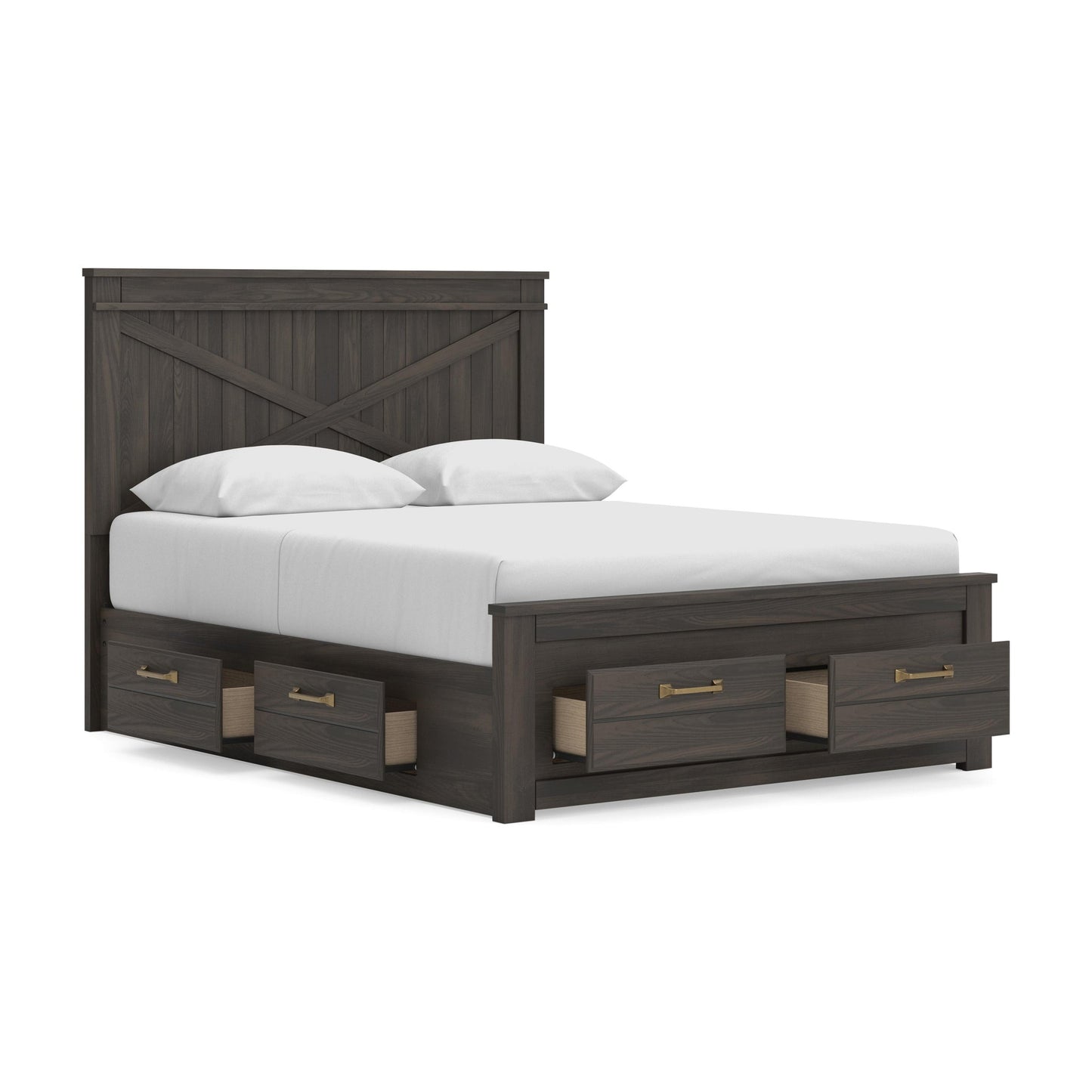 Ashley Express - Vonitta Bay Queen Panel Storage Bed