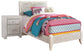 Paxberry Twin Panel Bed with Nightstand