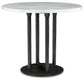 Ashley Express - Centiar Counter Height Dining Table and 4 Barstools