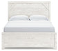 Gerridan Queen Panel Bed with Mirrored Dresser and Nightstand
