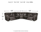 Kincord 3-Piece Power Reclining Sectional